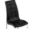 Стул на металлокаркасе Woodville dc2-092-2 black / chrome 15732 6