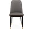 Стул на металлокаркасе Woodville flor gray / brown / black 15737 3