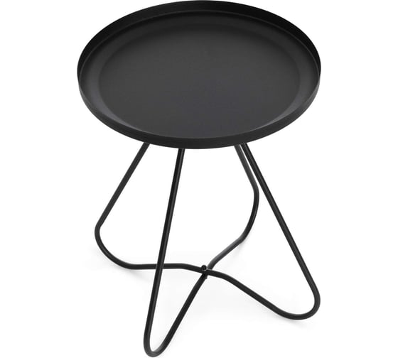 Журнальный столик Tetchair Gland металл, 40x40x45 см, черный 19481