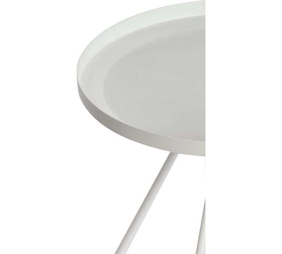Журнальный столик Tetchair Gland металл, 40x40x45 см, белый 19480
