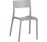 Стул Tetchair Lento (mod. 43) пластик, 43x49x77 см, grey (cерый) 9 19411 1