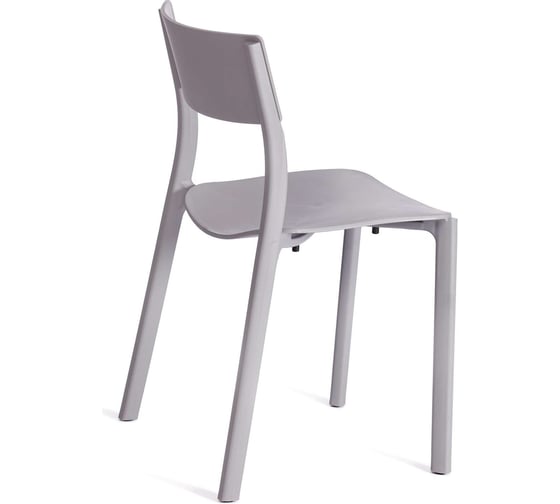 Стул Tetchair Lento (mod. 43) 1 шт. в упаковке, пластик, 43x49x77 см, grey (cерый) 09 20274