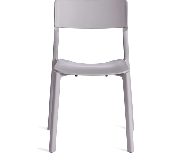 Стул Tetchair Lento (mod. 43) 1 шт. в упаковке, пластик, 43x49x77 см, grey (cерый) 09 20274