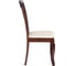Стул Tetchair Афродита/aphrodite 1 шт. в упаковке, дерево гевея, 46x54x99 см, cappuchino, ткань кремовая с рисунком (а04) 21165 2