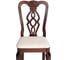 Стул Tetchair Афродита/aphrodite 1 шт. в упаковке, дерево гевея, 46x54x99 см, cappuchino, ткань кремовая с рисунком (а04) 21165 6