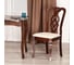 Стул Tetchair Афродита/aphrodite 1 шт. в упаковке, дерево гевея, 46x54x99 см, cappuchino, ткань кремовая с рисунком (а04) 21165 9