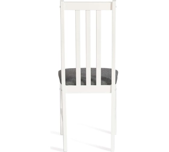 Стул Tetchair Sweden многослойная фанера, 41x40x99 см, white, ткань темно-серая (150), разобранный 20019