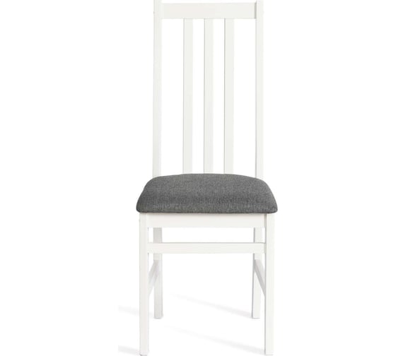 Стул Tetchair Sweden многослойная фанера, 41x40x99 см, white, ткань темно-серая (150), разобранный 20019