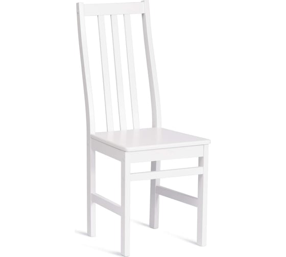 Стул Tetchair Sweden жесткое сиденье, многослойная фанера, мдф, 100x41x40, white, разобранный 20610