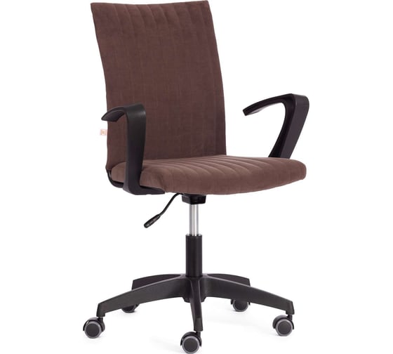Кресло Tetchair Spark флок, коричневый, 6 20535