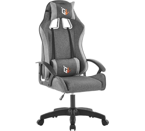 Игровое компьютерное кресло GAMELAB NOMAD Breeze Grey (ткань, светло-серый) GL-112