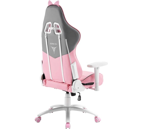 Игровое компьютерное кресло ZONE 51 KITTY MEOW Edition Grey Z51-KIM-GY