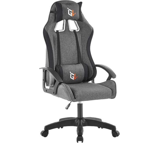 Игровое компьютерное кресло GAMELAB NOMAD Breeze Dark grey (ткань, темно-серый) GL-111