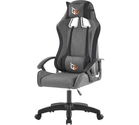Игровое компьютерное кресло GAMELAB NOMAD Breeze Dark grey (ткань, темно-серый) GL-111