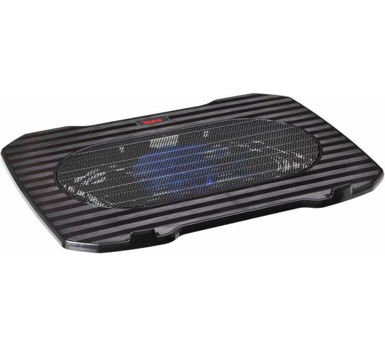Подставка для ноутбука BURO BU-LCP156-B114 15.6" 357x265x33 мм, 1xUSB, 1x140 мм FAN, 345 г, металлическая сетка 363703