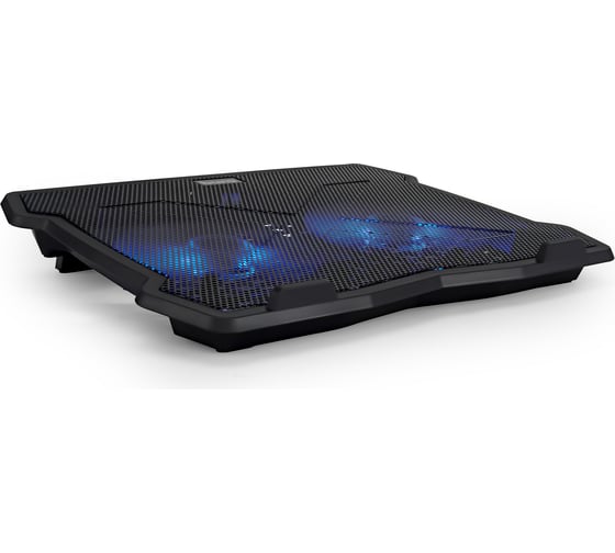 Подставка для ноутбука BURO BU-LCP150-B212 15" 335x265x22 мм, 74.35дБ, 1xUSB, 2x140 мм FAN, 480 г, металлическая сетка 1914406
