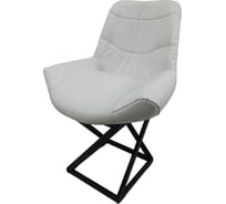 Стул NEW VICTORIA Лофт ГРАНД черный-белый 15118