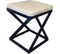 Табурет NEW VICTORIA Лофт черный-бежевый 07990