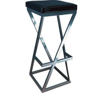 Барный табурет NEW VICTORIA "Лофт" хром-черный 972