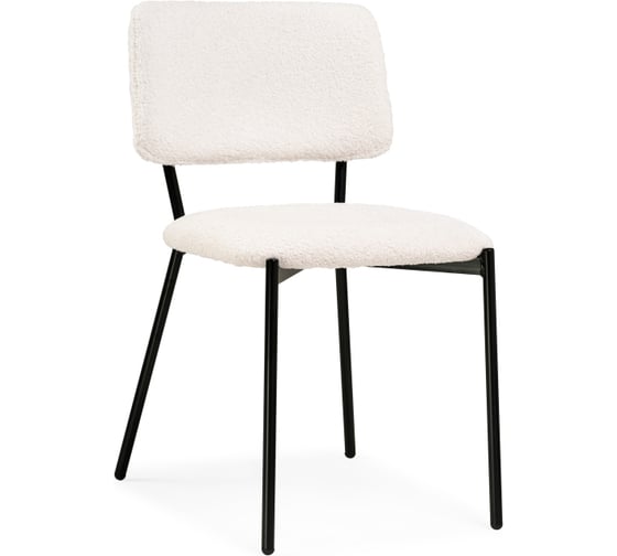 Стул на металлокаркасе Woodville reparo beige / black 15659