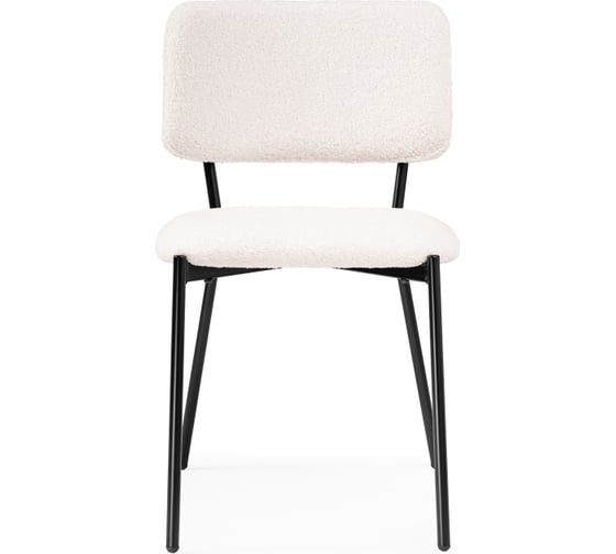 Стул на металлокаркасе Woodville reparo beige / black 15659