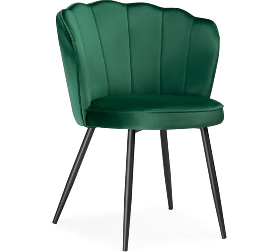 Стул на металлокаркасе Woodville coral, green/black 15584