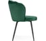 Стул на металлокаркасе Woodville coral, green/black 15584 4