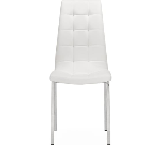 Стул на металлокаркасе Woodville dc2-092-2 white/chrome 15733