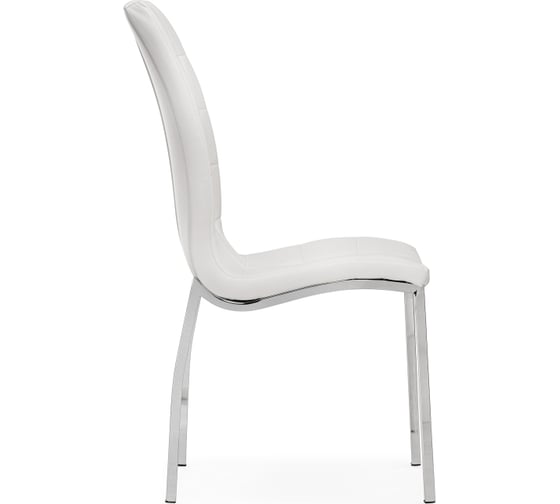 Стул на металлокаркасе Woodville dc2-092-2 white/chrome 15733