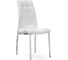 Стул на металлокаркасе Woodville dc2-092-2 white/chrome 15733 1