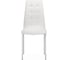 Стул на металлокаркасе Woodville dc2-092-2 white/chrome 15733 3