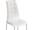 Стул на металлокаркасе Woodville dc2-092-2 white/chrome 15733 6