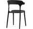 Пластиковый стул Woodville vite, black 15597 4