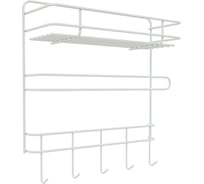 Универсальная подвесная полка НАЙДИ белый муар PSU-53