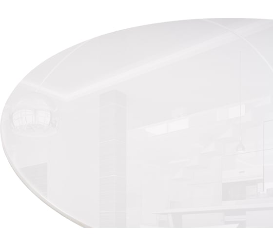 Стеклянный стол Woodville rock, white/black 11772