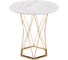 Стол Woodville Melan white / gold 11771 1