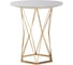 Стол Woodville Melan white / gold 11771 3