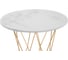 Стол Woodville Melan white / gold 11771 4