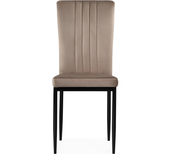 Стул на металлокаркасе Woodville Rek cappuccino / black 15640