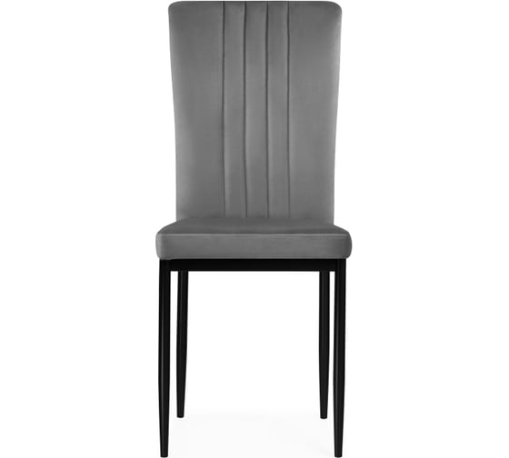 Стул на металлокаркасе Woodville Rek dark gray / black 15639