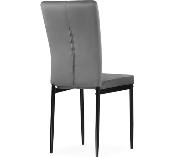 Стул на металлокаркасе Woodville Rek dark gray / black 15639