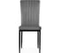 Стул на металлокаркасе Woodville Rek dark gray / black 15639 3