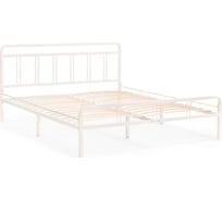 Полутораспальная кровать Woodville рейк, 120x200 см, белая 403024