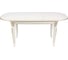 Деревянный стол Woodville romeo, 130(170)х85x75 см, молочный/патина золото 438325 10