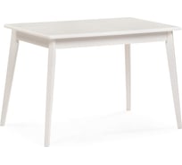 Деревянный стол Woodville улаинс, 110(140)х68x75 см, слоновая кость 559948
