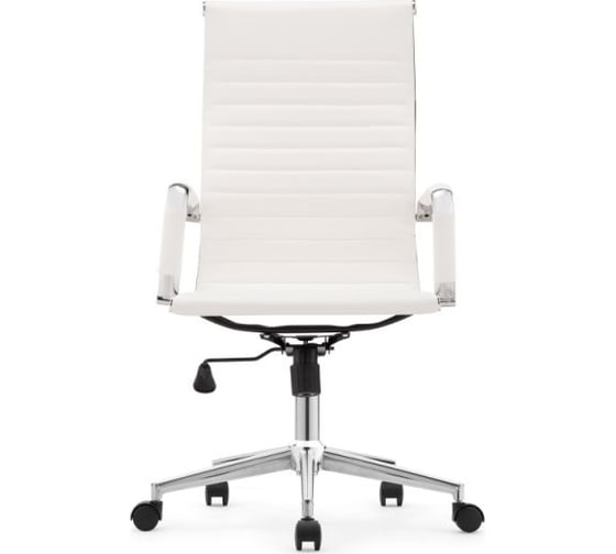 Компьютерное кресло Woodville reus pu white/chrome 15735