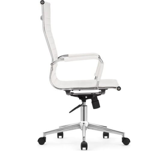 Компьютерное кресло Woodville reus pu white/chrome 15735