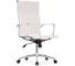 Компьютерное кресло Woodville reus pu white/chrome 15735 1