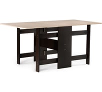 Стол-книжка Woodville йентель, венге/дуб молочный 474287