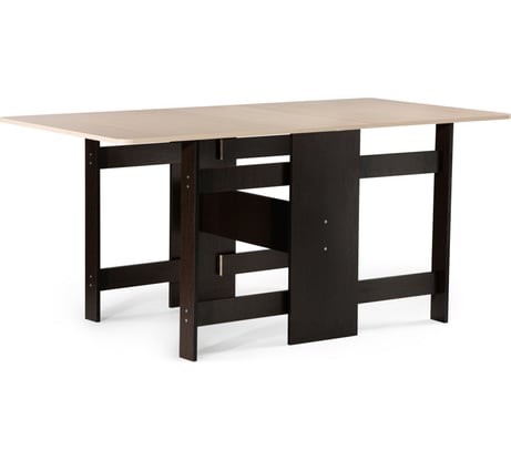 Стол-книжка Woodville йентель, венге/дуб молочный 474287